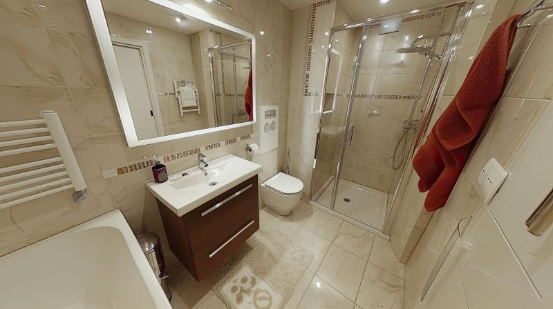 Wide Picture of Modern Bathroom